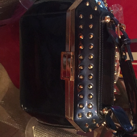 Royal Blue Handbag - Picture 4 of 4